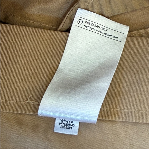 Vince Dark Khaki Cotton Belted Trench Coat, size small - Picture 14 of 16